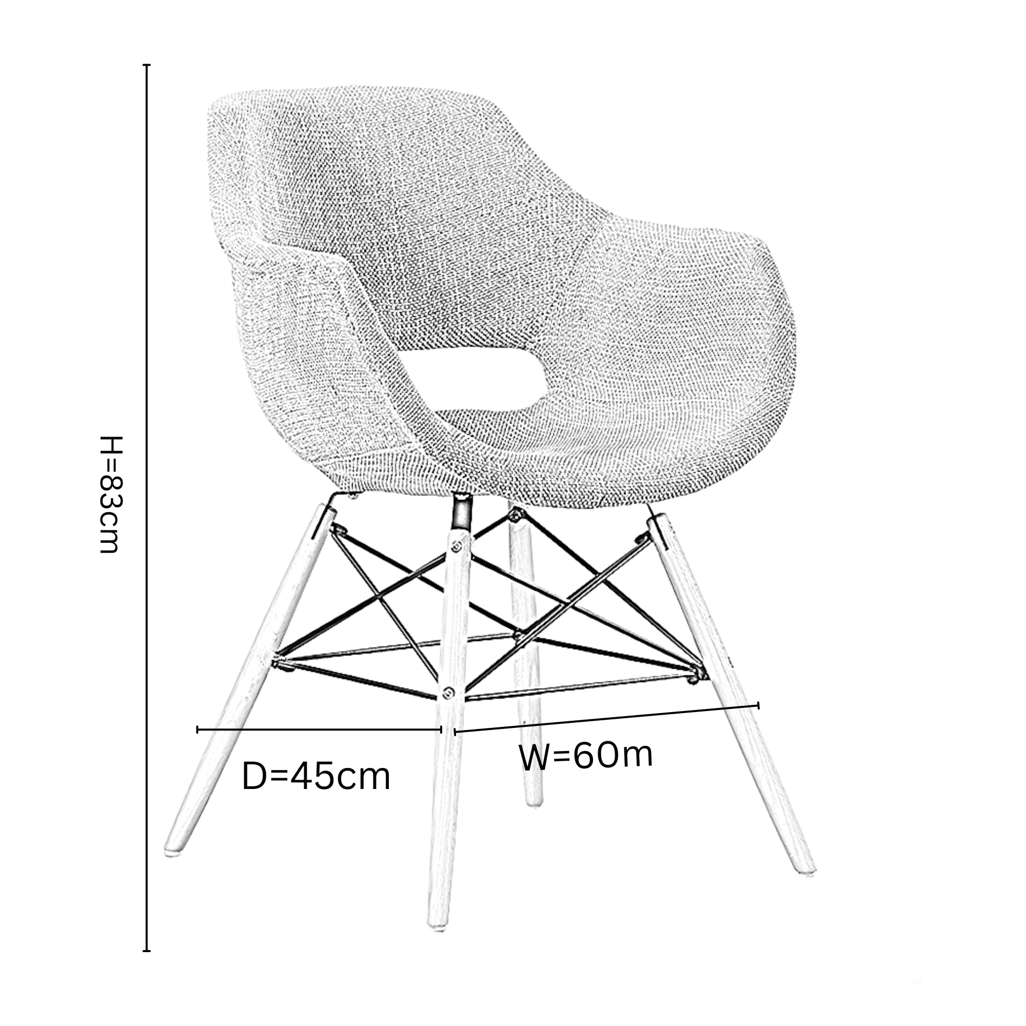 Olivia Fabric ArmChair