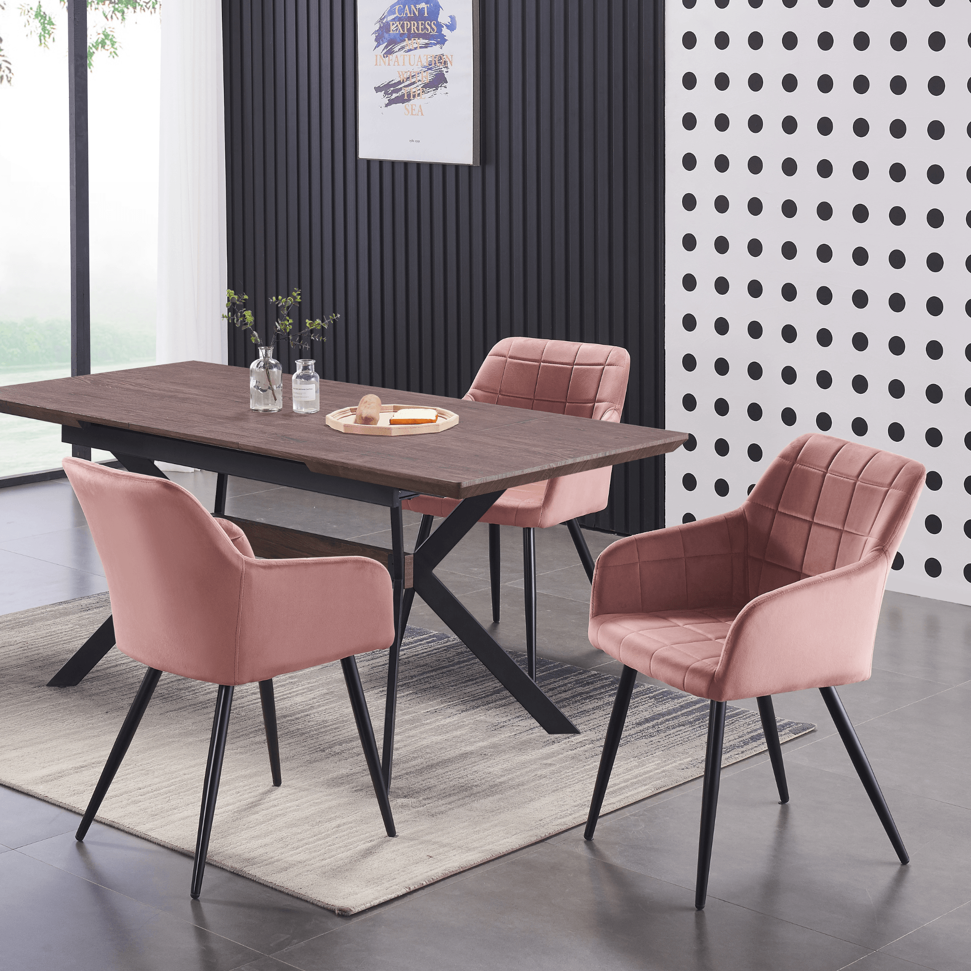 Camden Velvet Dining Chair