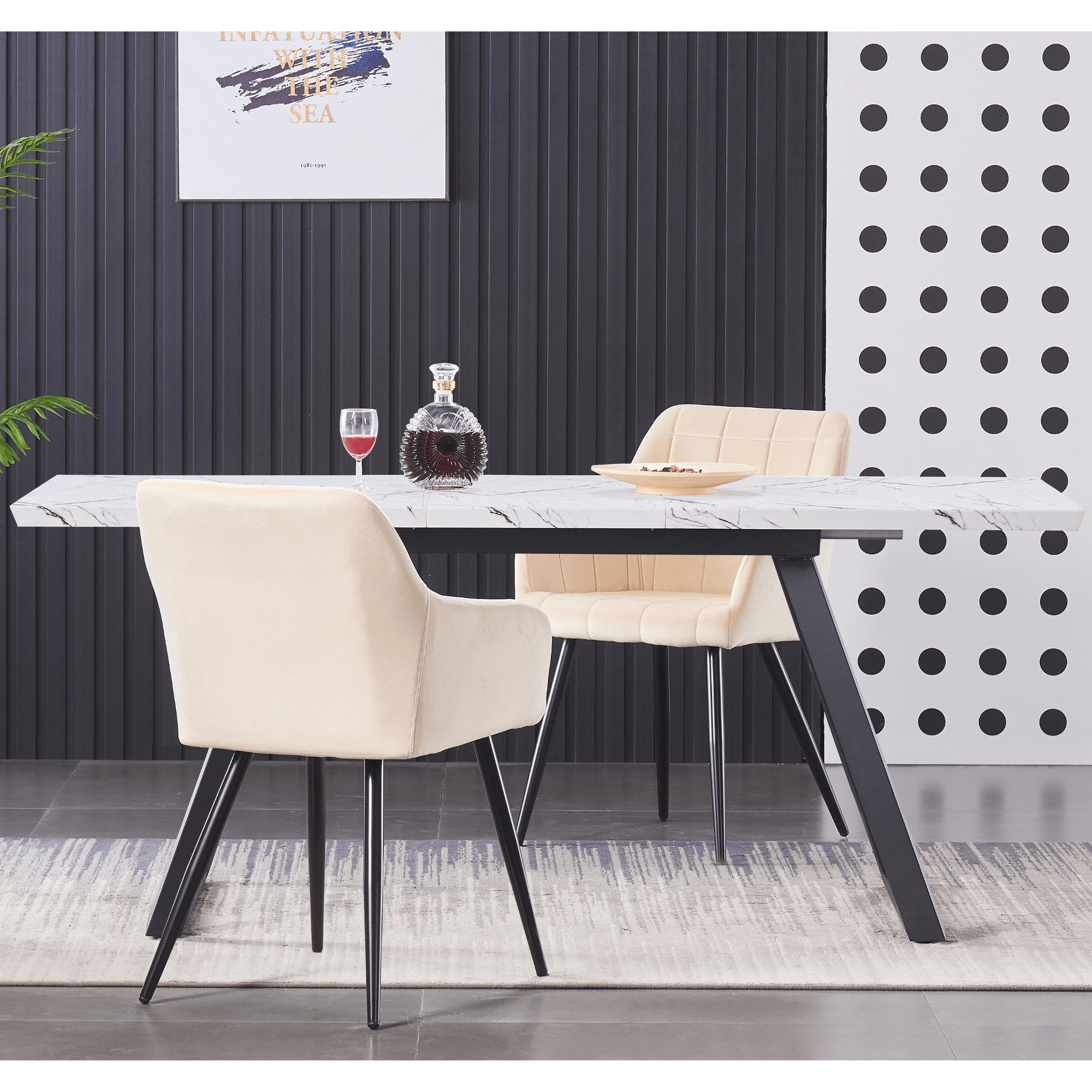 Camden Velvet Dining Chair