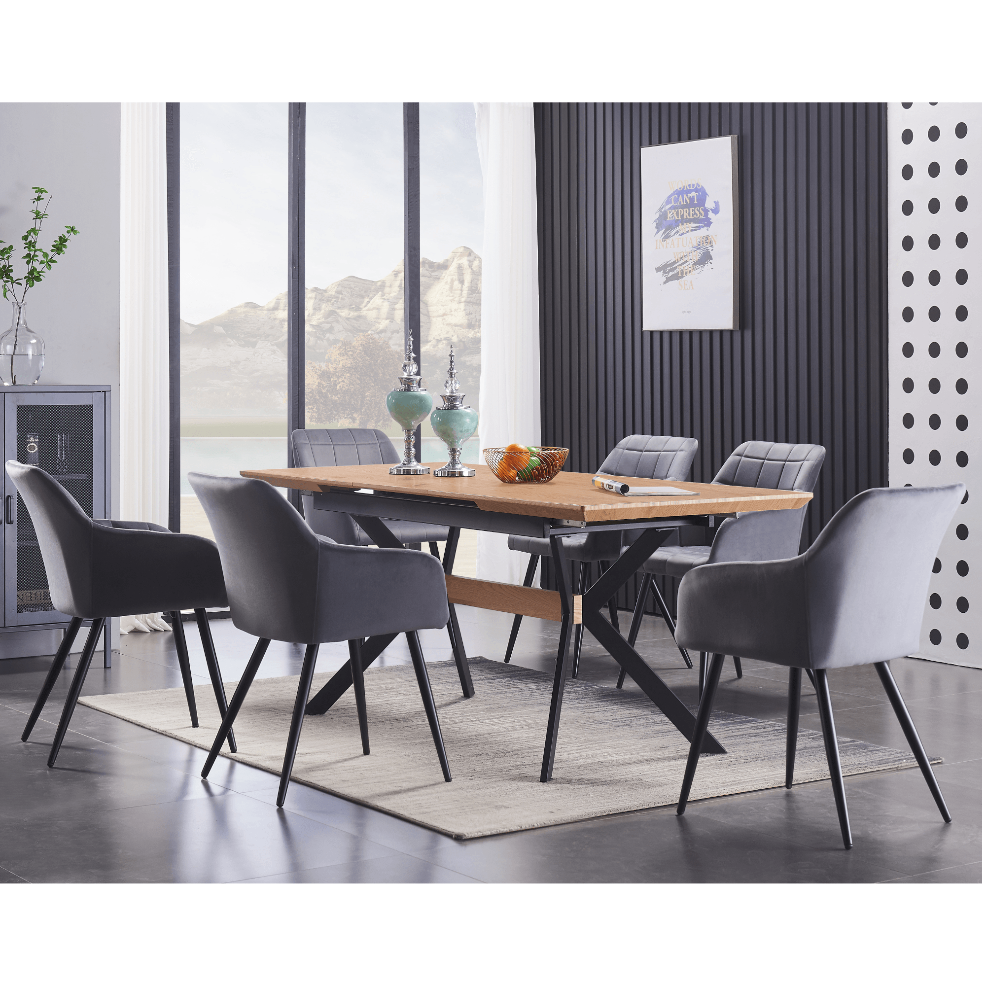 Camden Velvet Dining Chair