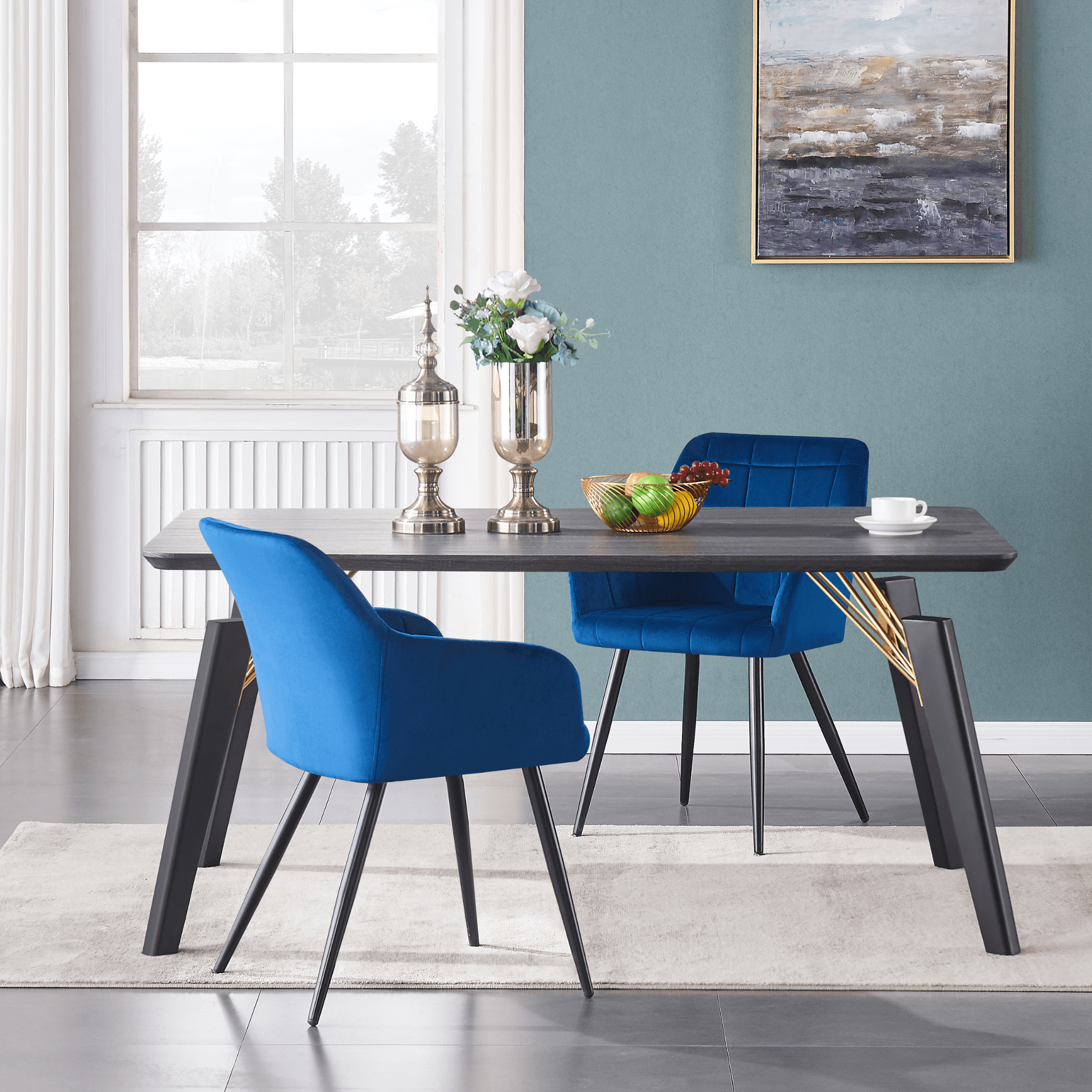 Camden Velvet Dining Chair