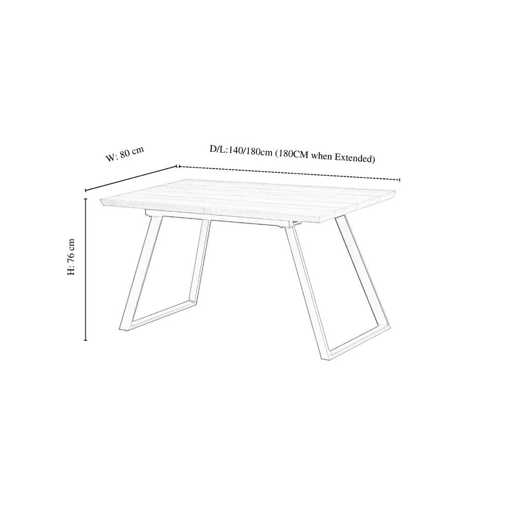 Toga Mayfair LUX Dining Set - Toga Extendable White Dining Table w/ a Set of 4 Mayfair LUX Velvet Dining Chairs