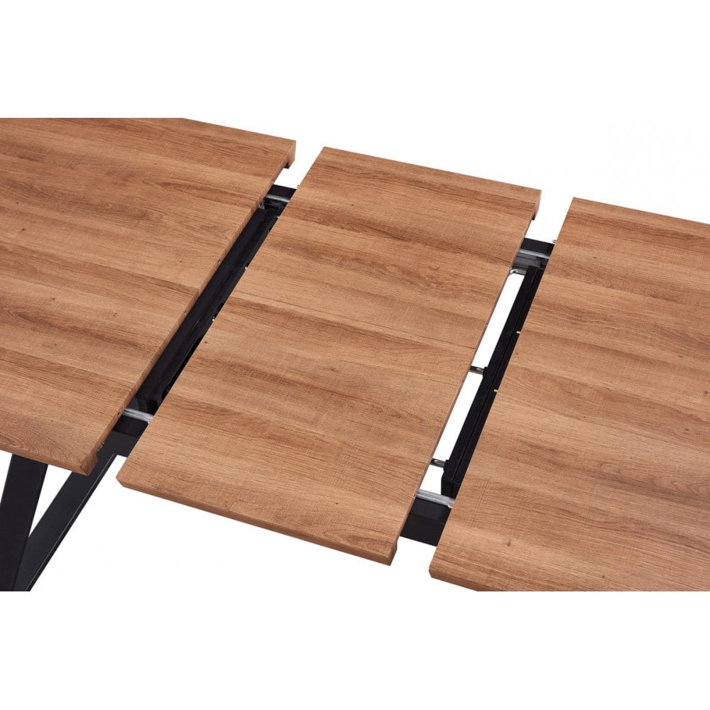Toga Mayfair LUX Dining Table Set - Toga Extendable Walnut Dining Table w/ a Set of 6 Mayfair LUX Velvet Dining Chairs