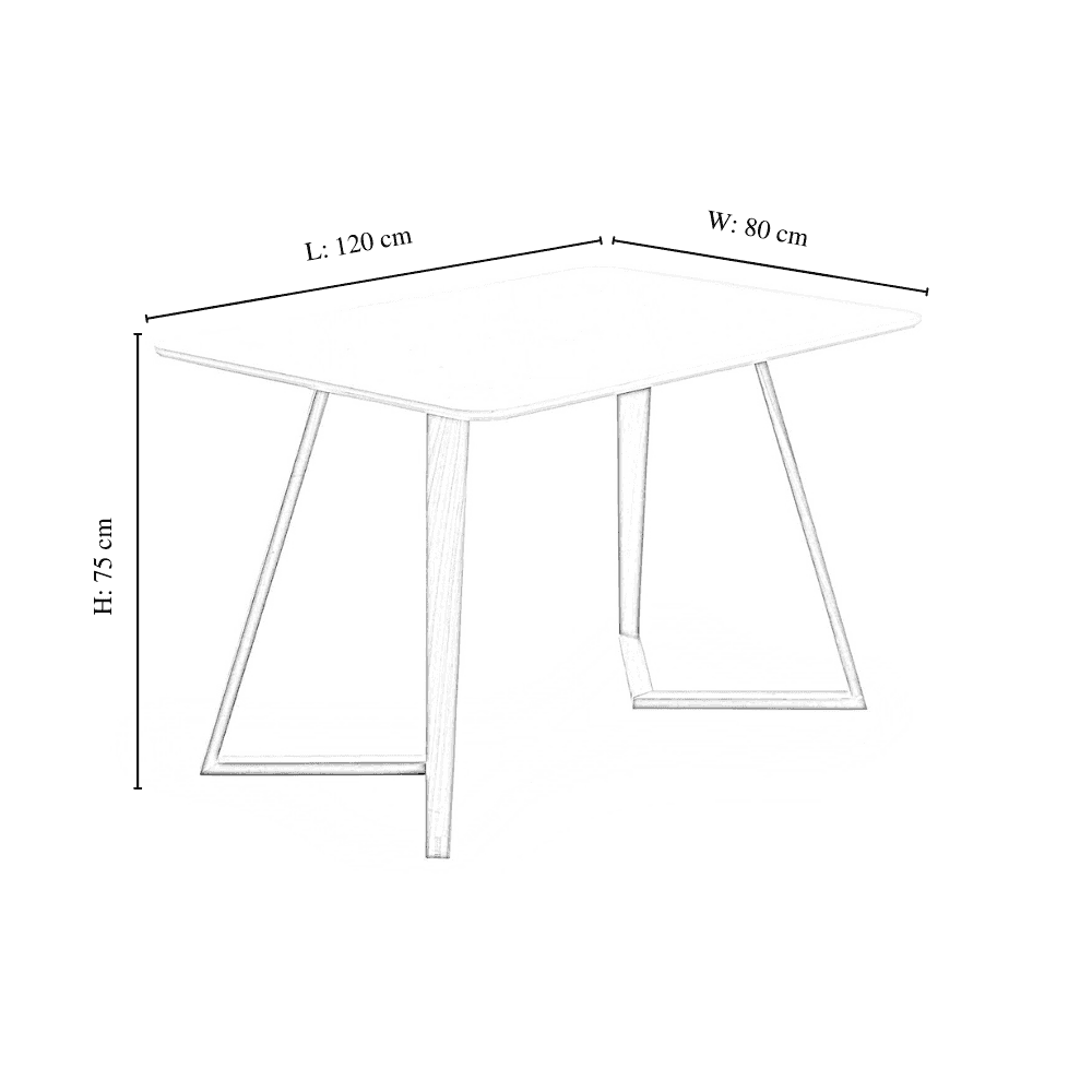 Lucia Dallas Dining Table and Chairs Set of 4 - an Oak Dining Table & Set of 4 Velvet Dining Chairs