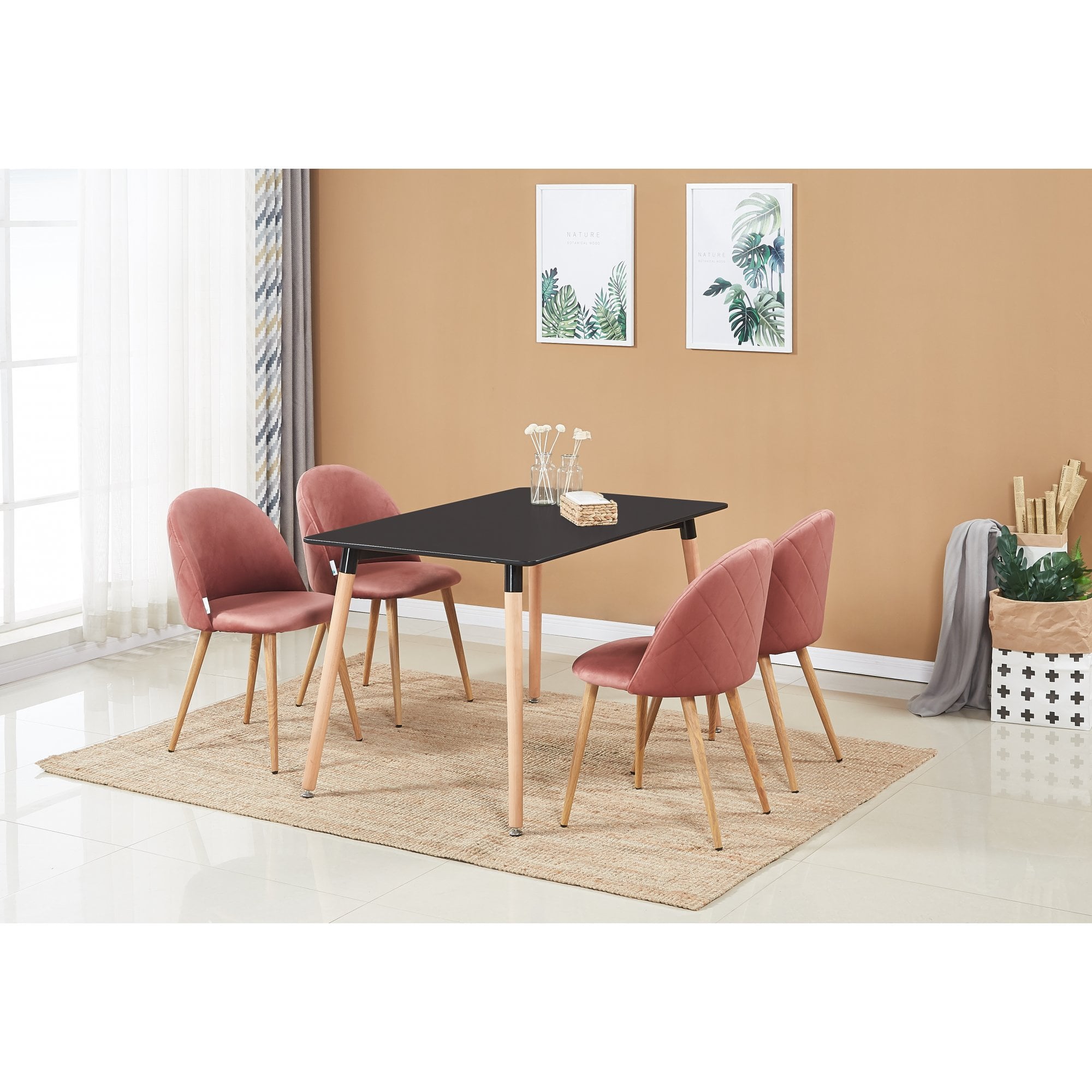 Lucia Velvet Dining Chair Or Dressing Table Chair