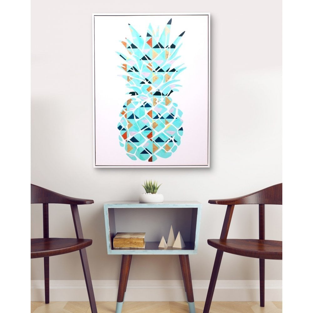 Fractured Fruit Framed Print
