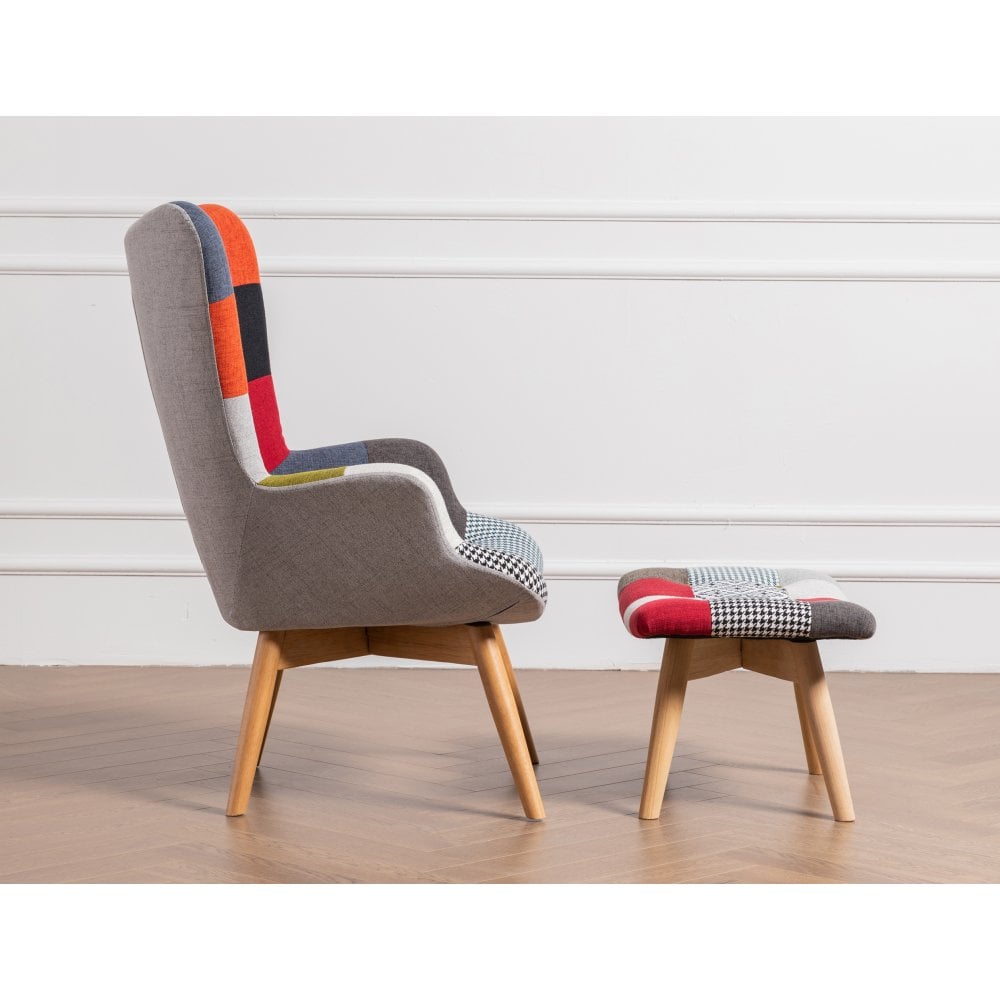 Harper Patchwork Armchair