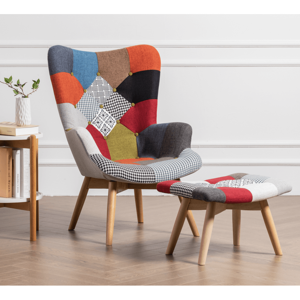 Harper Patchwork Armchair