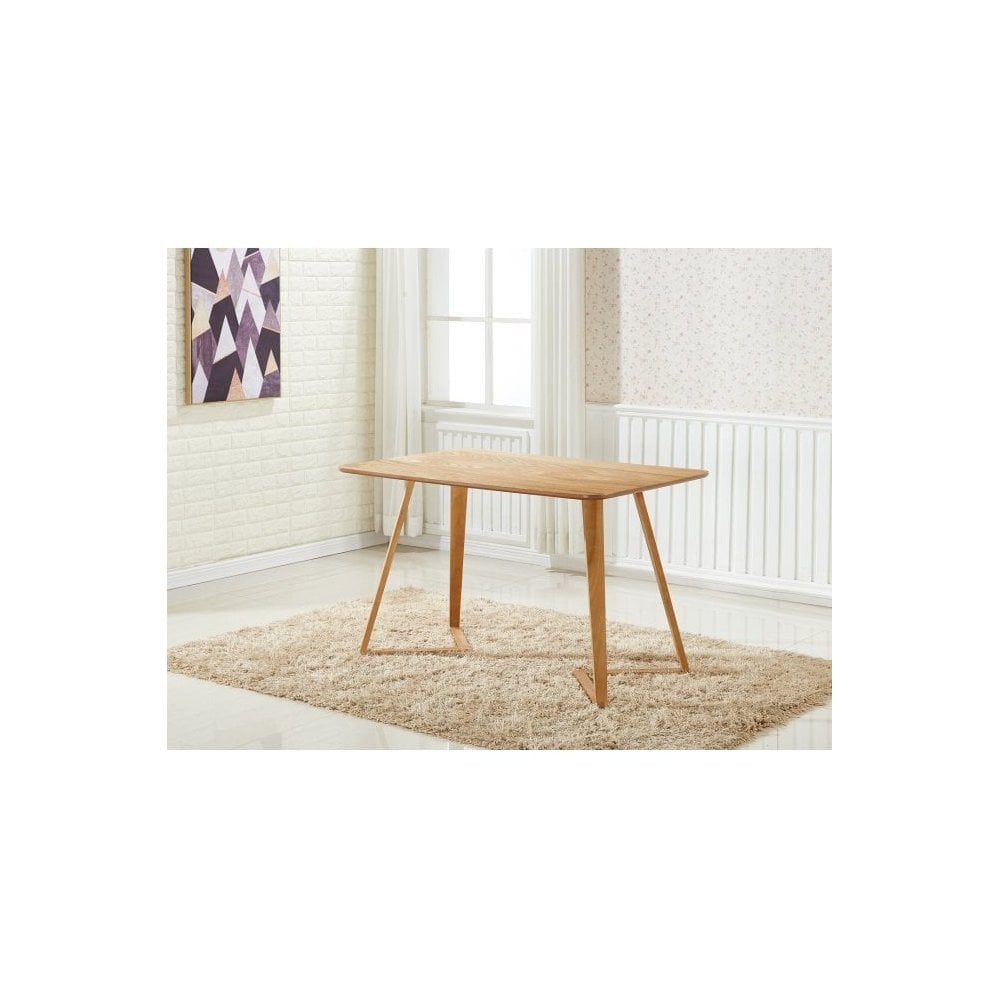 Patchwork Dallas Dining Set for 4 - a Dining Table & Set of 4 Pacthwork Fabric Dining Chairs - Scandinavian Desig