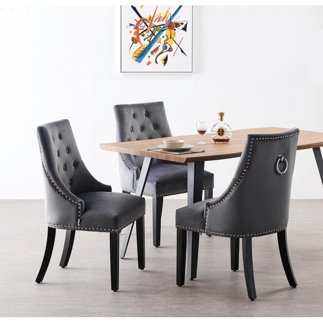 Windsor Rocco Dining Set | an Oak Table with set of 6 Dining Chairs