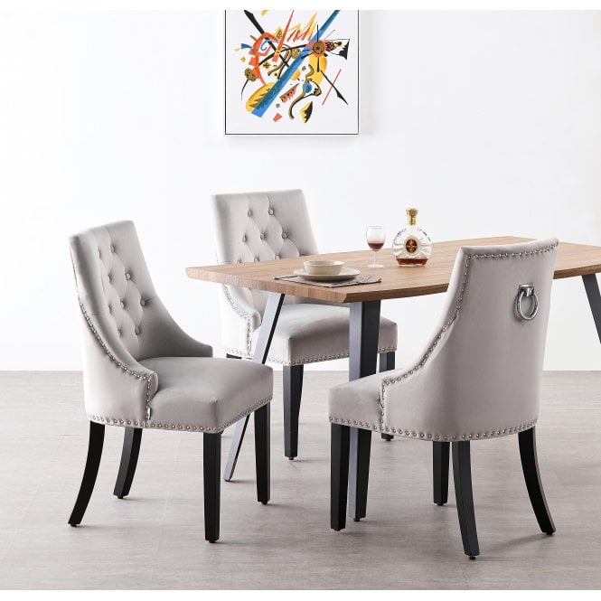 Windsor Rocco Dining Set | an Oak Table with set of 6 Dining Chairs